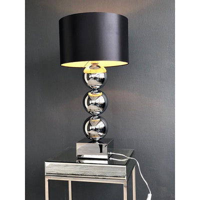 Bollamp | blokvoet chroom